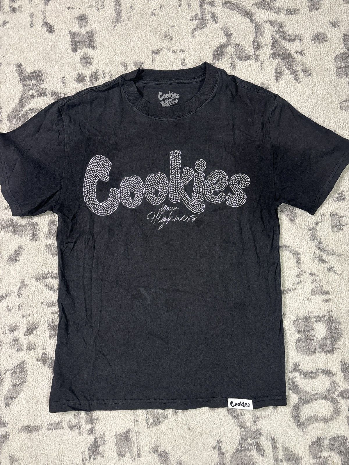 Cookies COOKIES X YOUR HIGHNESS RHINESTONE TEE Size US M / EU 48-50 / 2 - 1 Thumbnail
