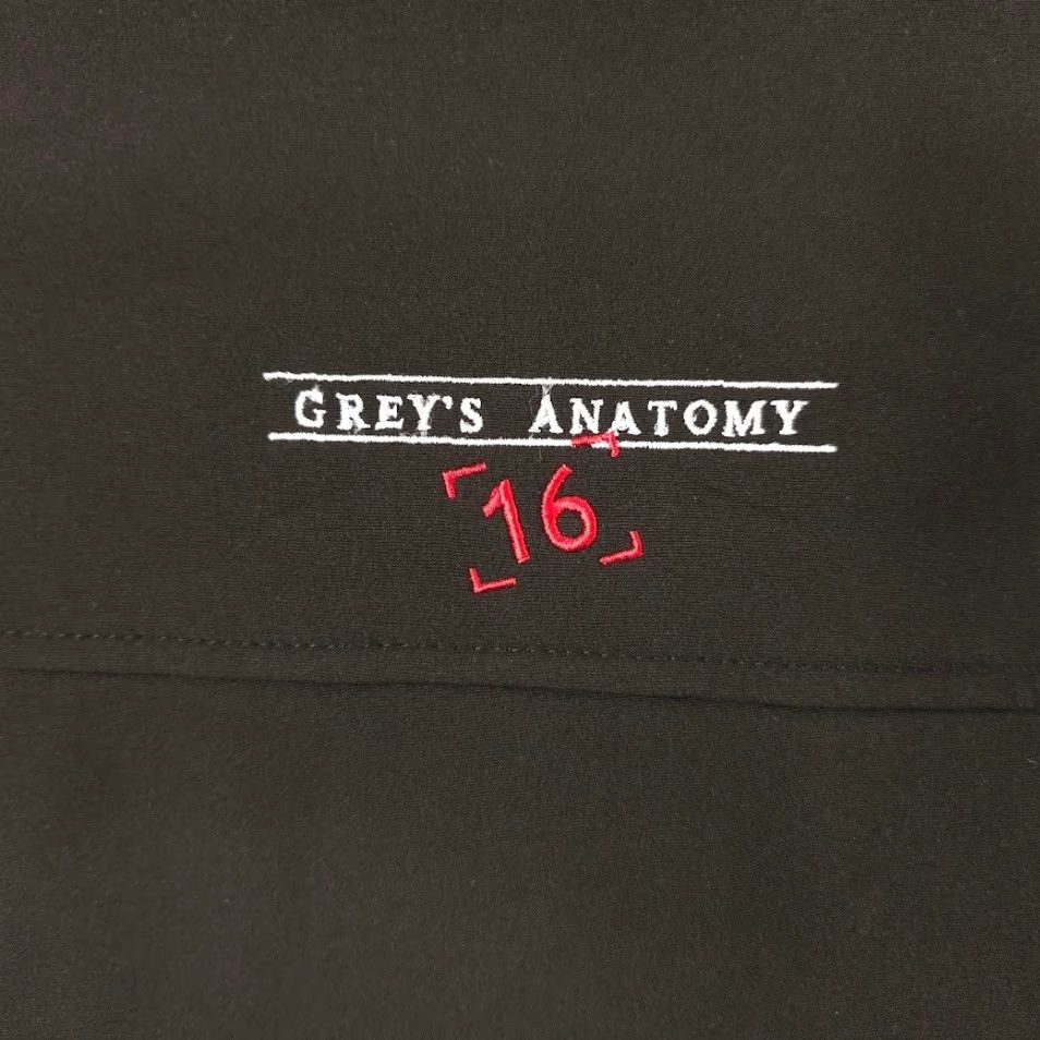 Vintage Greys Anatomy Crew Jacket Womens Size Small Black TV Show Season 16 Soft Shell Size S / US 4 / IT 40 - 4 Thumbnail
