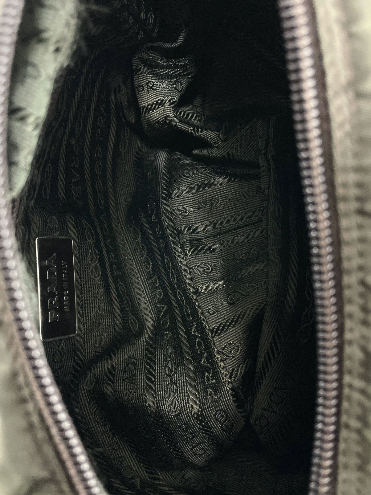 Prada Prada Milano Tessuto Nylon Crossbody Bag – Olive Green Size ONE SIZE - 17 Thumbnail