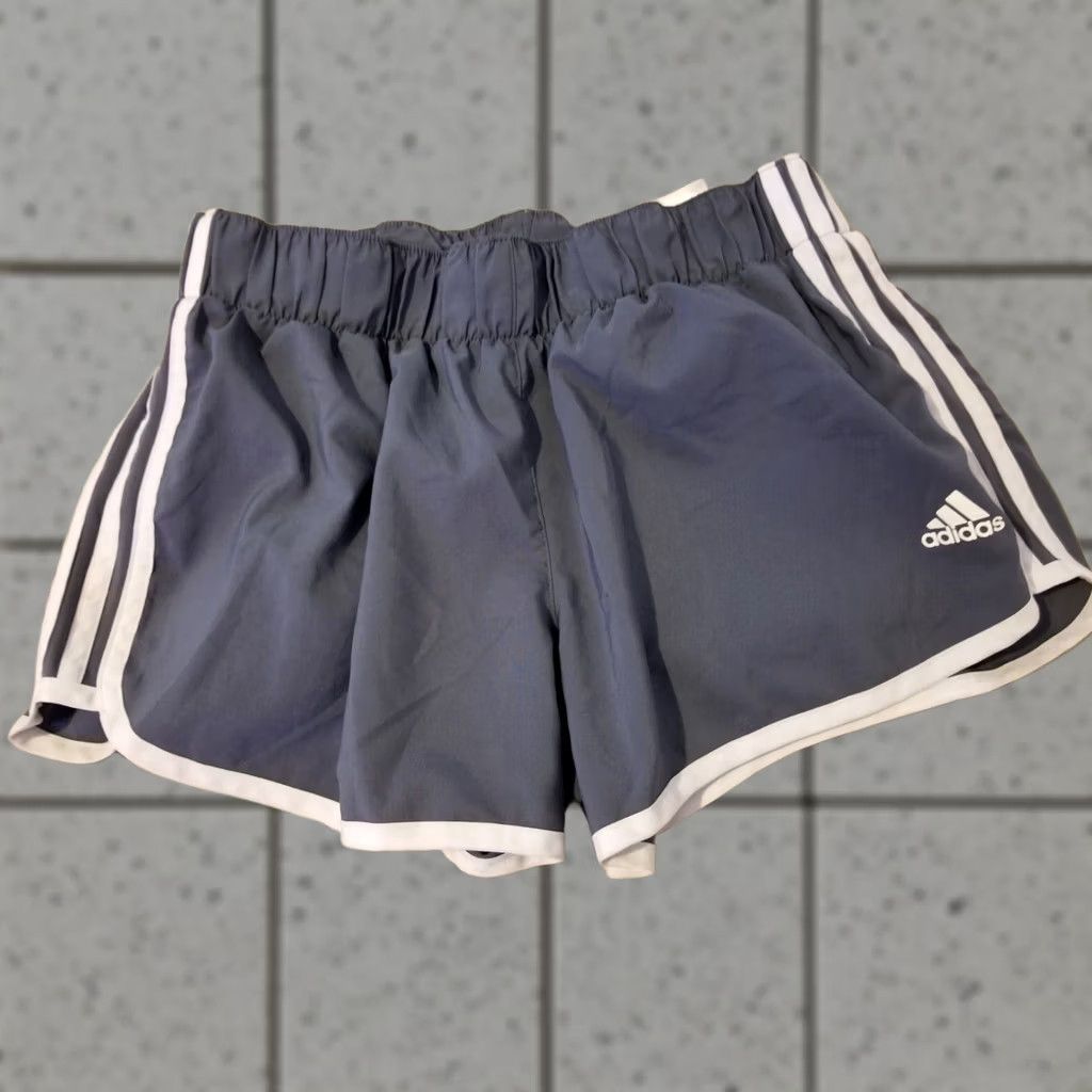 Adidas Womens adidas Medium Blue Athletic Shorts Gym Workout Size 32" / US 10 / IT 46 - 1 Thumbnail