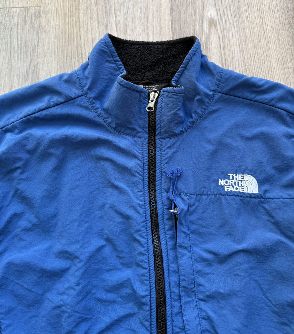 The North Face Vintage The North Face TNF Black/Blue Fleece Jacket Size XL / US 12-14 / IT 48-50 - 3 Thumbnail