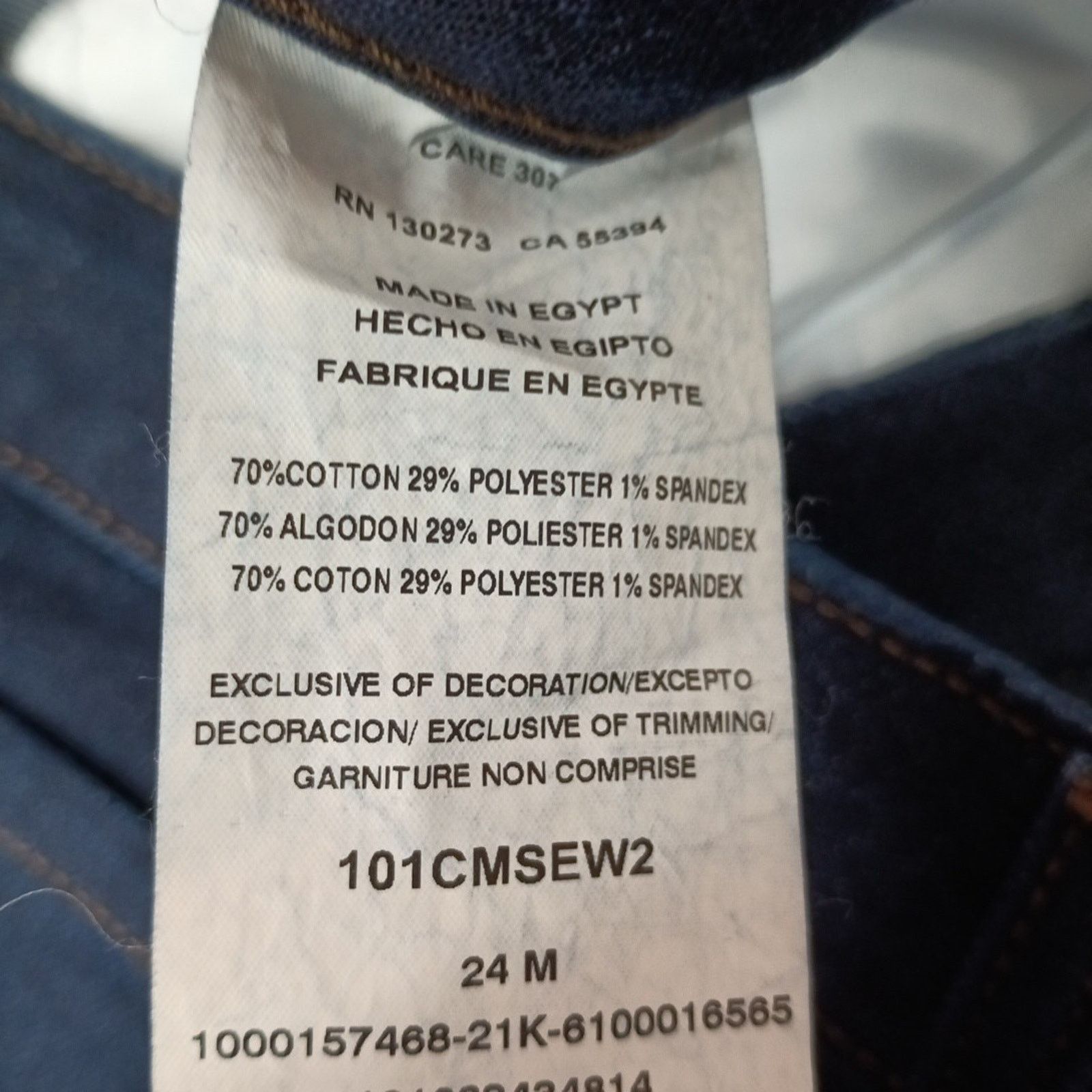 Lee Lee Regular Fit Straight Leg Jeans Women's 24 Medium Blue Size 42" / US 20 - 6 Thumbnail