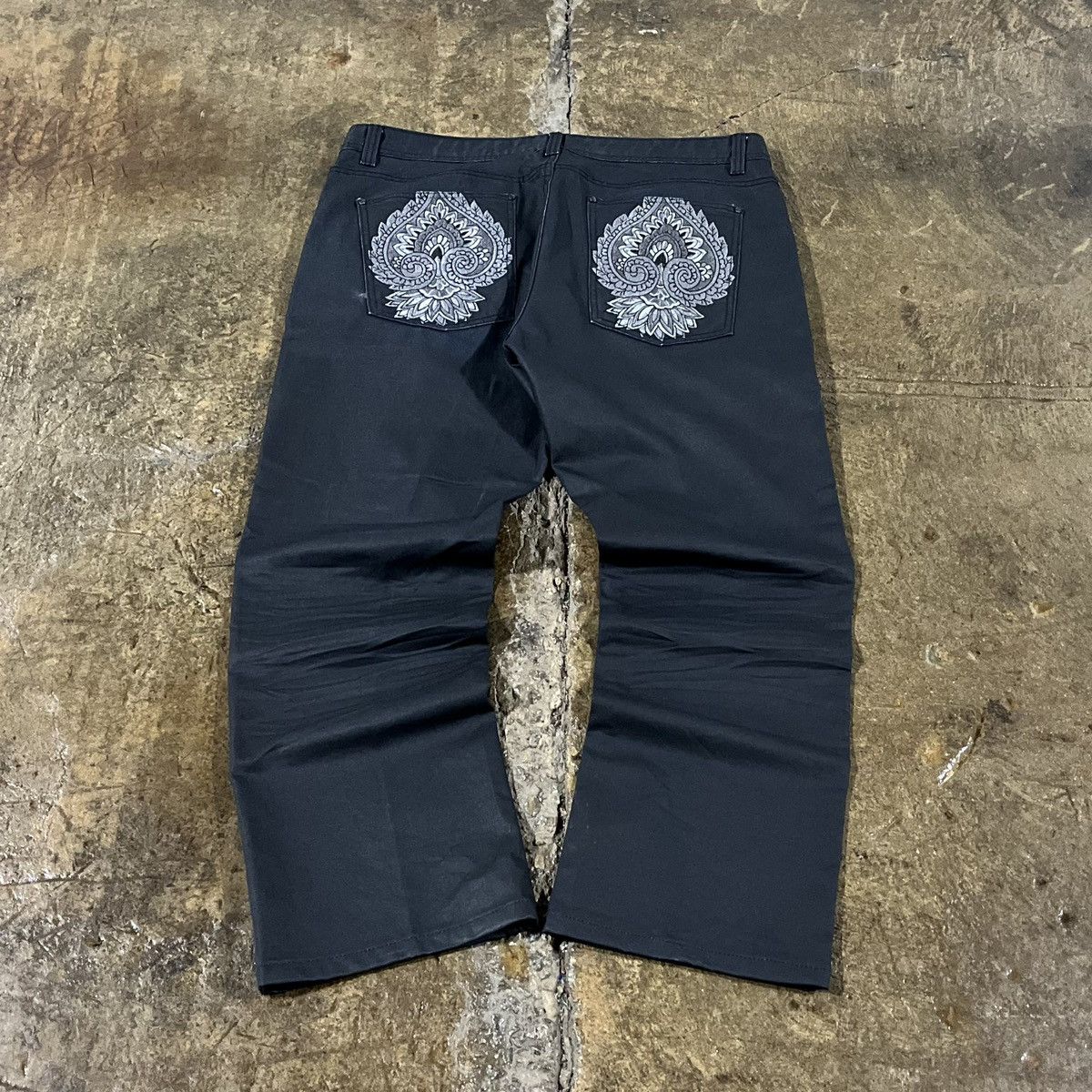 JNCO × Southpole × Vintage Crazy Vintage Y2K Baggy Jeans Embroidered Baggy Wide Leg Size US 42 / EU 58 - 1 Thumbnail