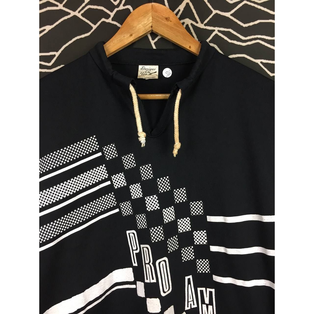Vintage Vtg Pro-Am Sports International Checkered Flag Graphic Tee Size US M / EU 48-50 / 2 - 3 Thumbnail