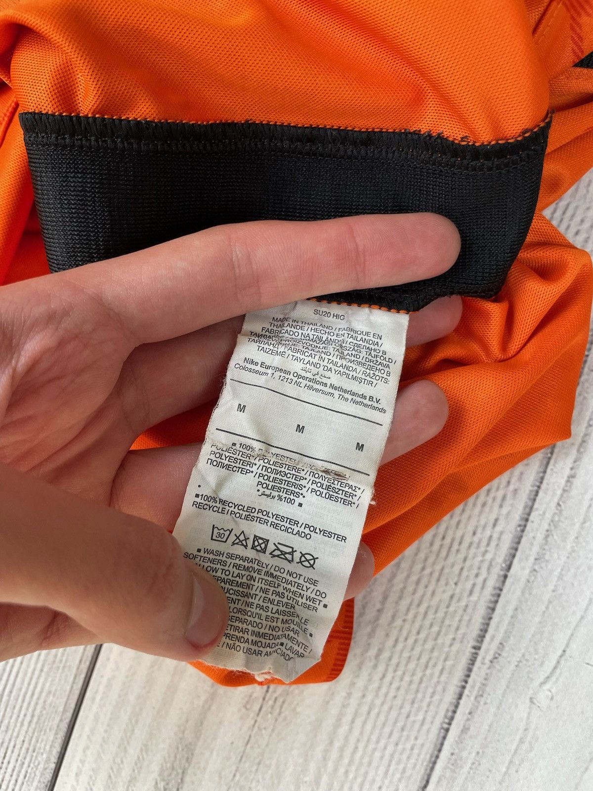 Nike Nike Holland Nederland soccer jersey orange size M Size US M / EU 48-50 / 2 - 6 Thumbnail
