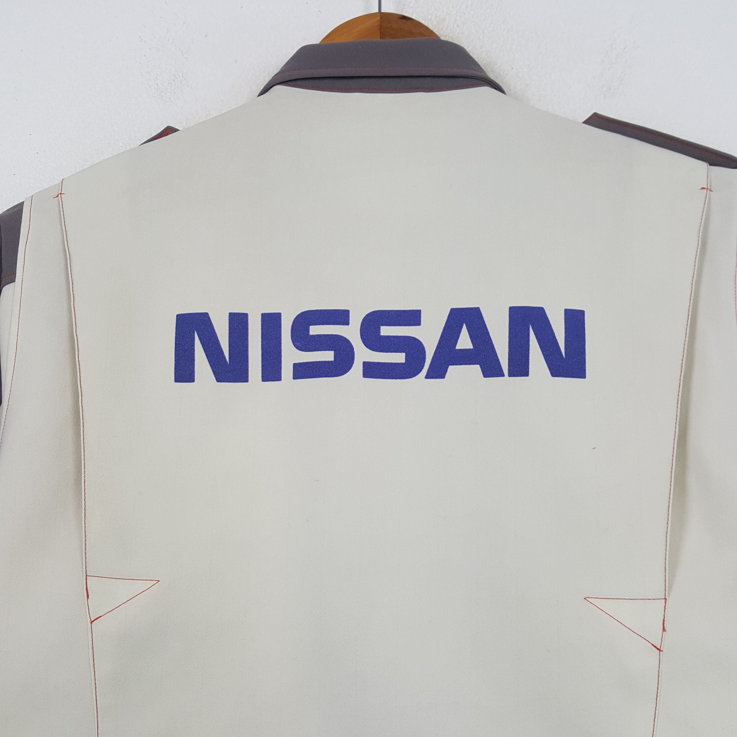 Japanese Brand × Vintage Vintage NISSAN Japanese Motorsport Racing Jacket C293N7 Size US M / EU 48-50 / 2 - 2 Thumbnail