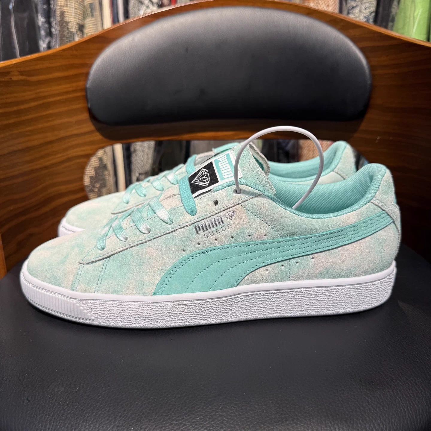 Puma Puma x Diamond Supply Co. "Tiffany" Green 41 DS Size US 8.5 / EU 41-42 - 6 Thumbnail