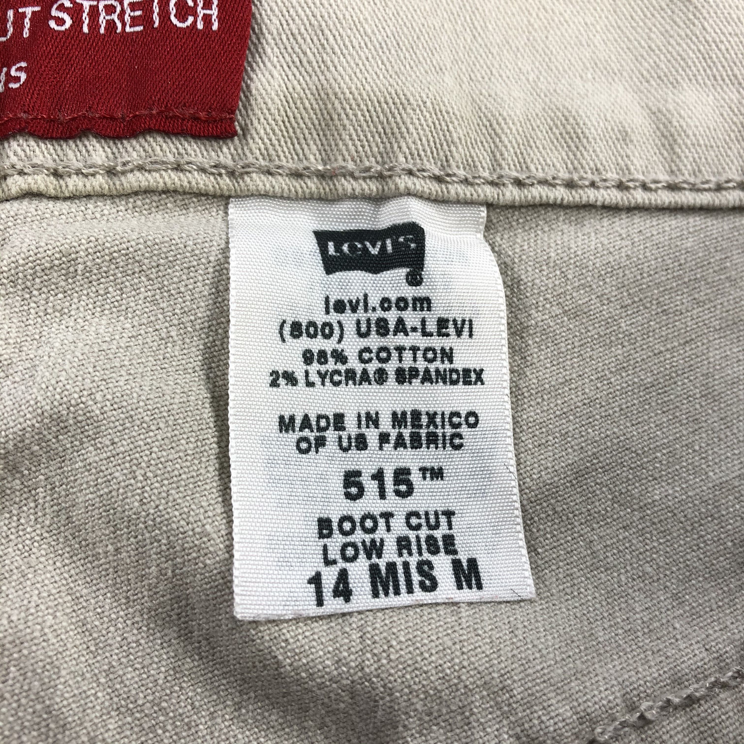 Levi's × Vintage Vintage Khakis Levis 515 Jeans-JM1474 Size US 36 / EU 52 - 10 Thumbnail