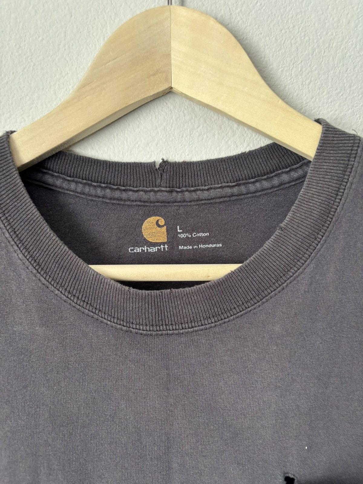 Carhartt Vintage THRASHED Carhartt Sun Faded Tee ERD Size US XL / EU 56 / 4 - 2 Thumbnail