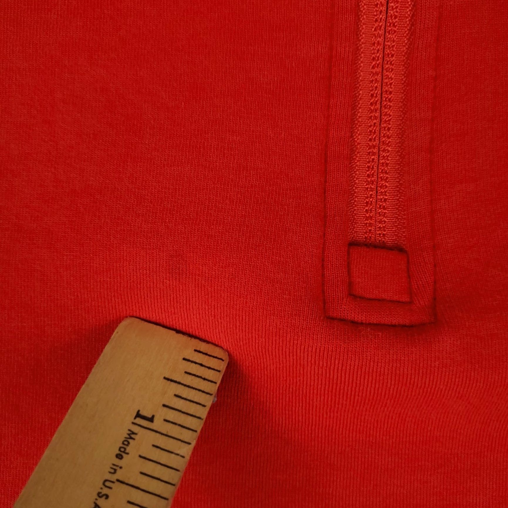 Apple Apple Mens Size Medium Red 1/4 Zip Pullover Sweater Shirt Size US M / EU 48-50 / 2 - 3 Thumbnail