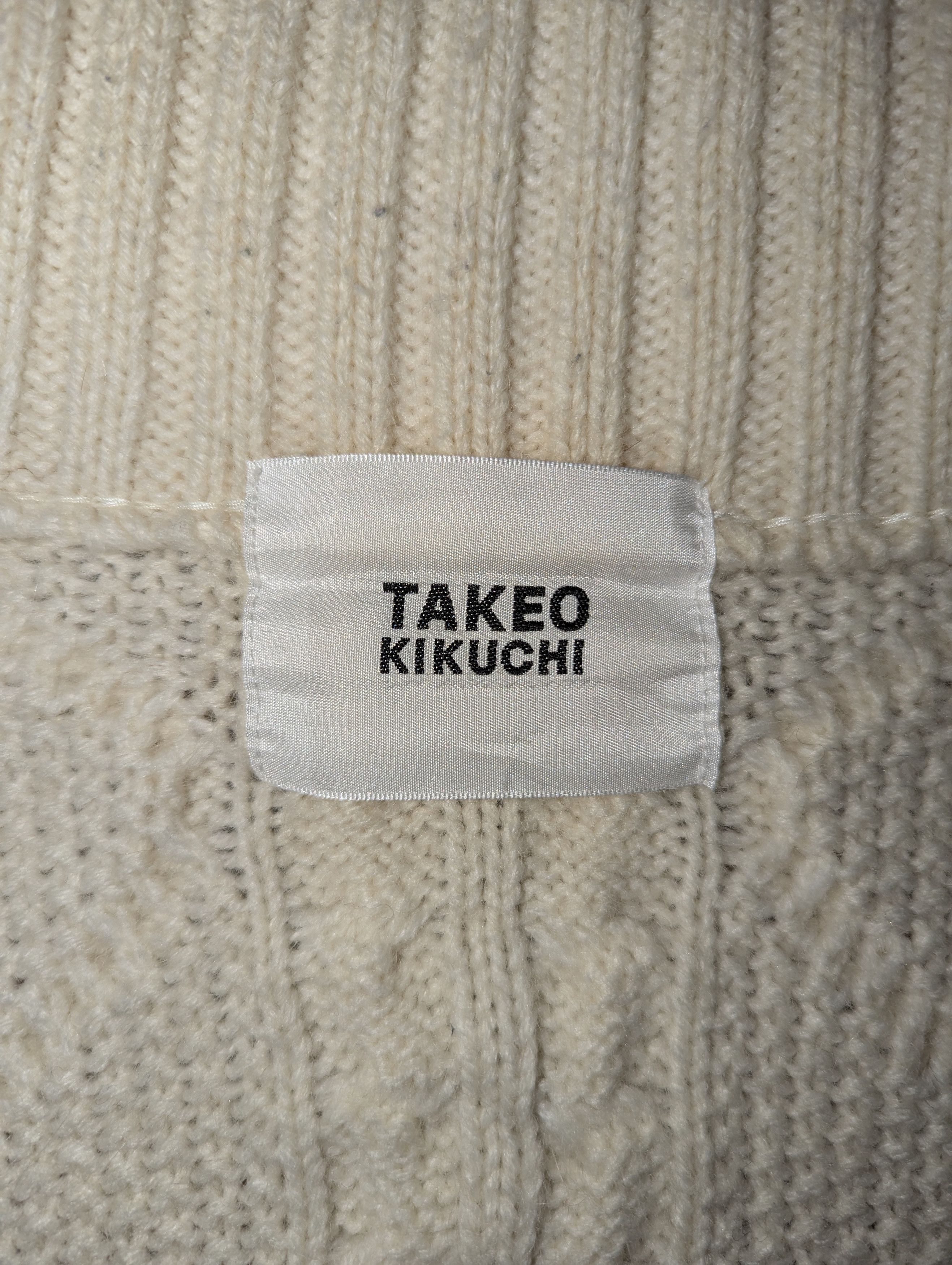 Takeo Kikuchi Designer takeo kikuchi knitwear jacket Size M / US 6-8 / IT 42-44 - 4 Thumbnail