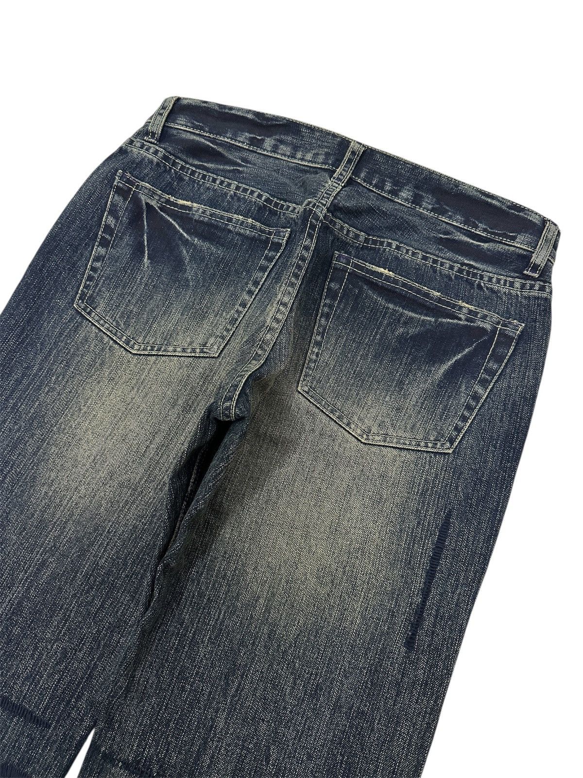 Designer × Japanese Brand × Takeo Kikuchi Vintage Japanese TAKEO KIKUCHI Faded Wash Jeans Size US 32 / EU 48 - 6 Thumbnail
