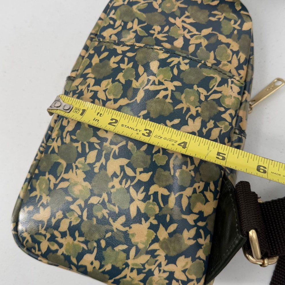 Patricia Nash NWT Patricia Nash Marisol Olive Groves Leather Sling Bag Size ONE SIZE - 12 Thumbnail