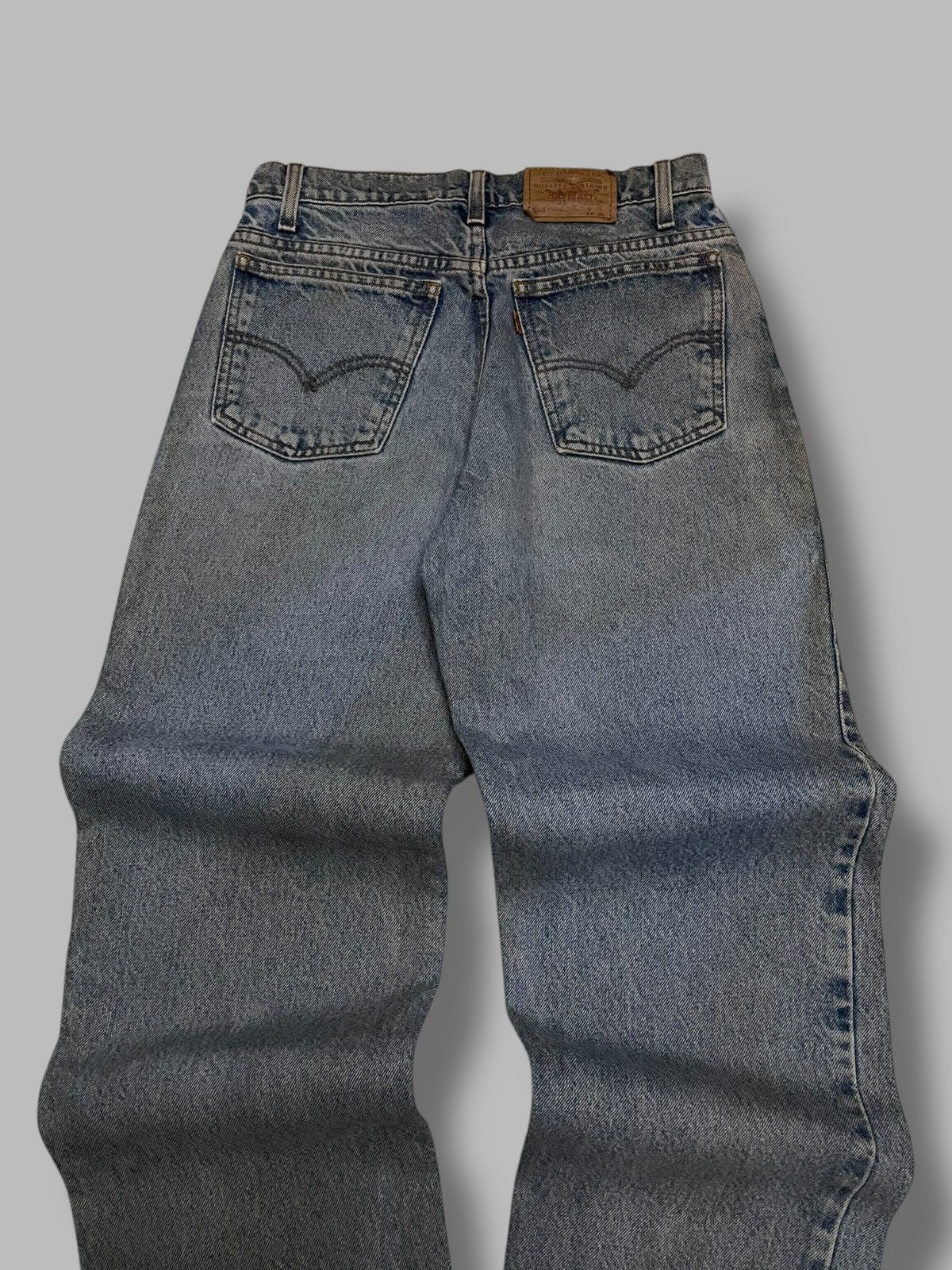Levi's Vintage Clothing Vintage 1990s Levis Usa 550 Style Distressed Dirt Denim Size US 28 / EU 44 - 12 Thumbnail