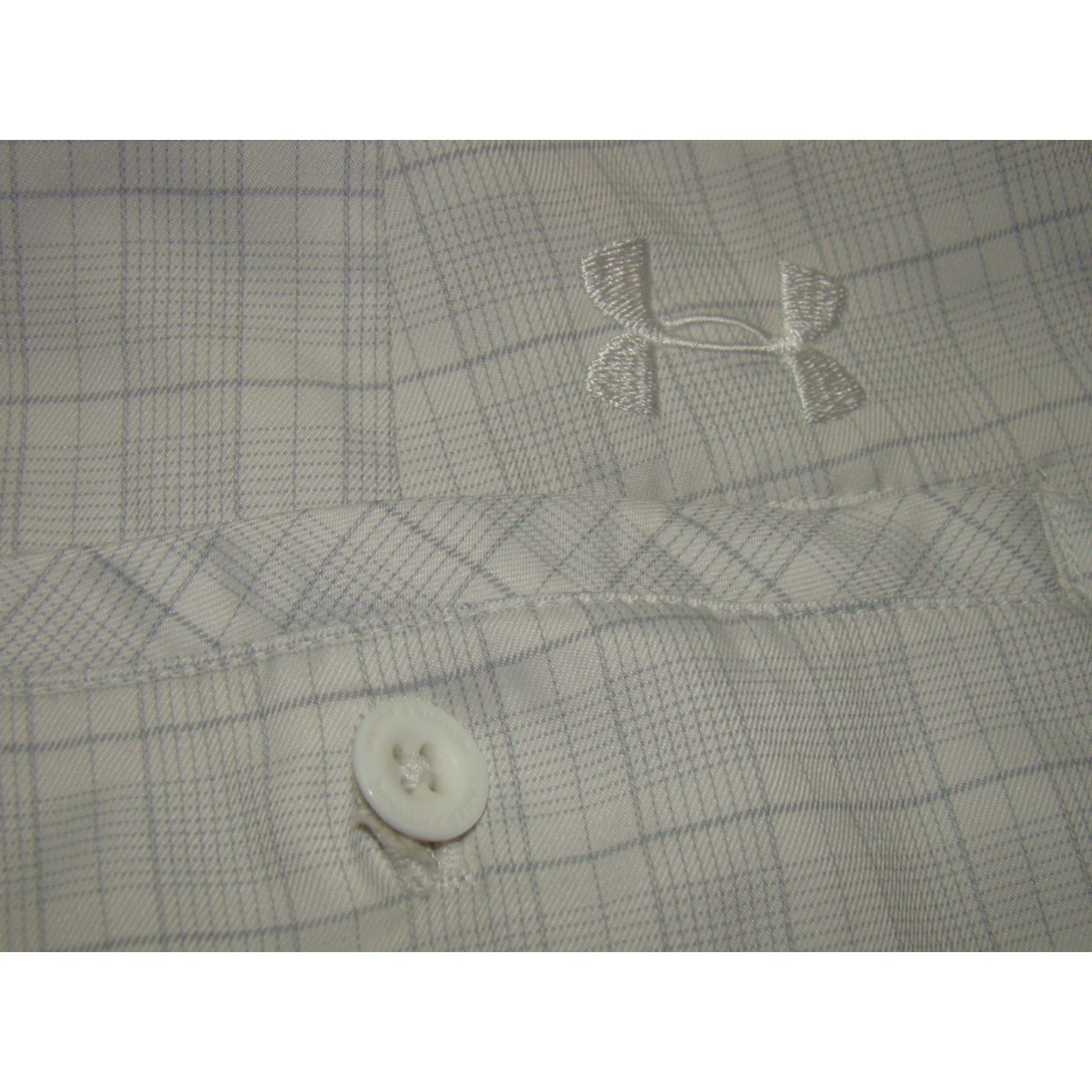 Under Armour UNDER ARMOUR Mens 36 Loose White Plaid Golf Shorts Size US 36 / EU 52 - 6 Thumbnail