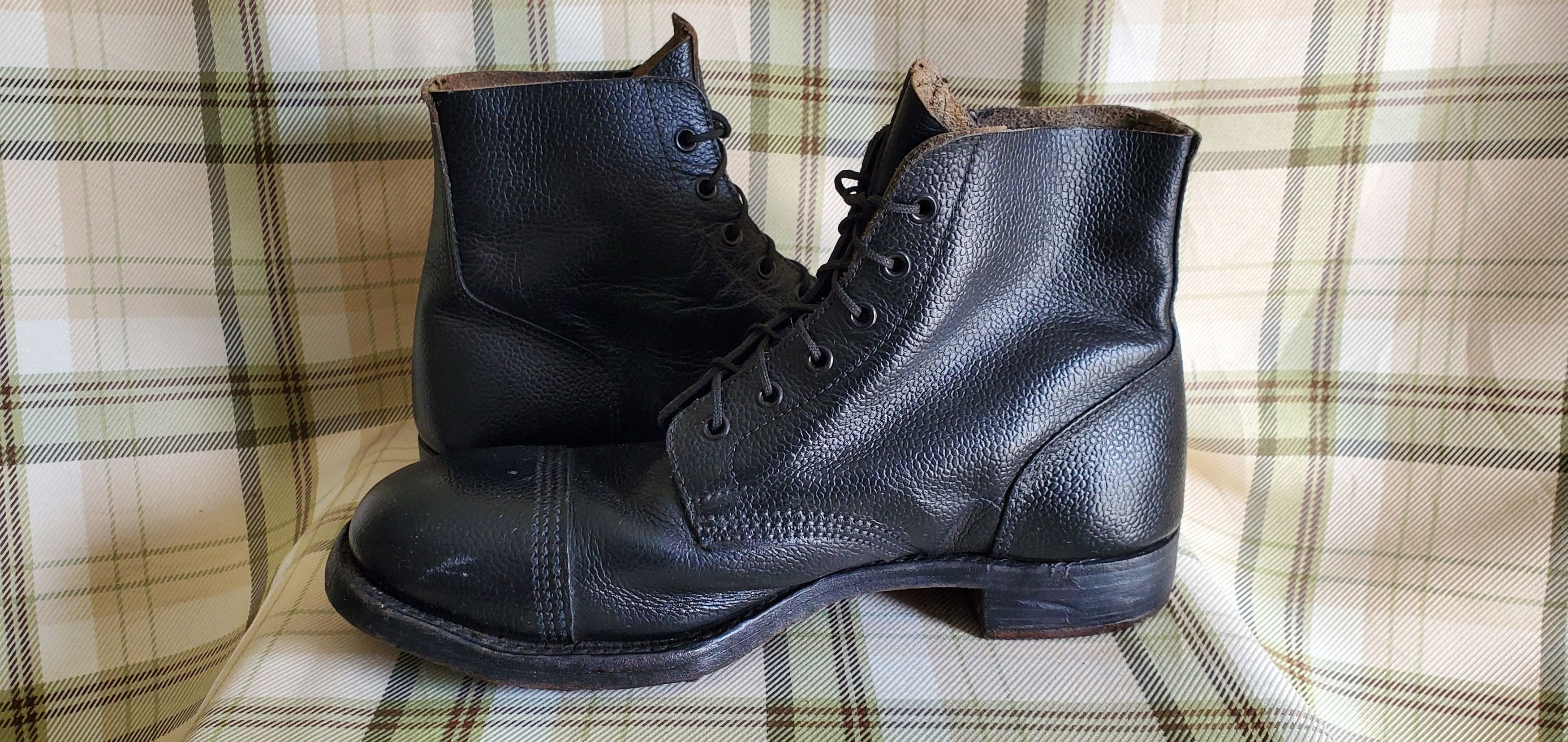 Other Vintage Military 60s Hobnail Leather Boots Size US 8 / EU 41 - 8 Thumbnail