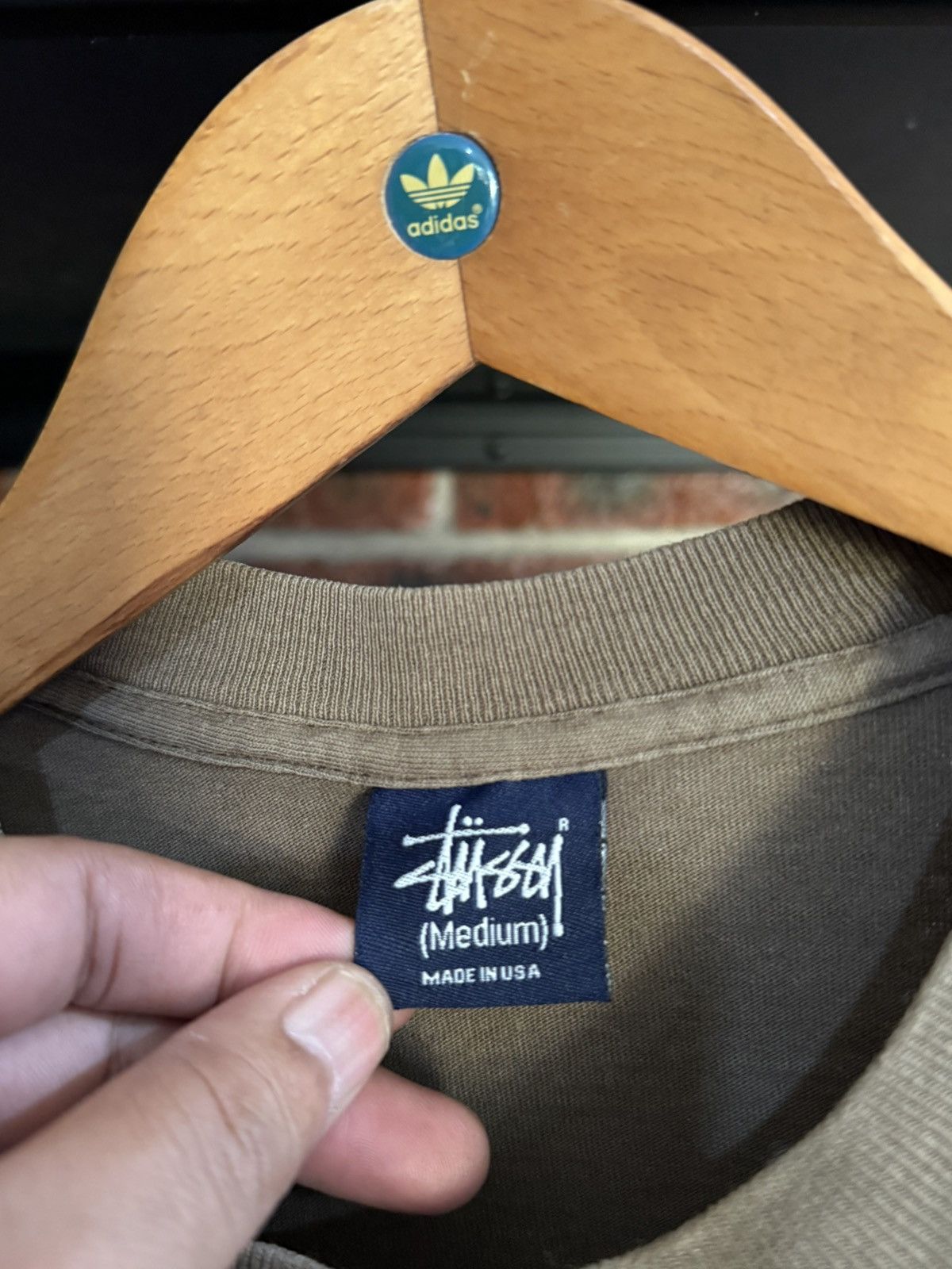 Stussy Vintage 90s Stussy Skateboard Monogram Faded Usa Tee Size US M / EU 48-50 / 2 - 6 Thumbnail