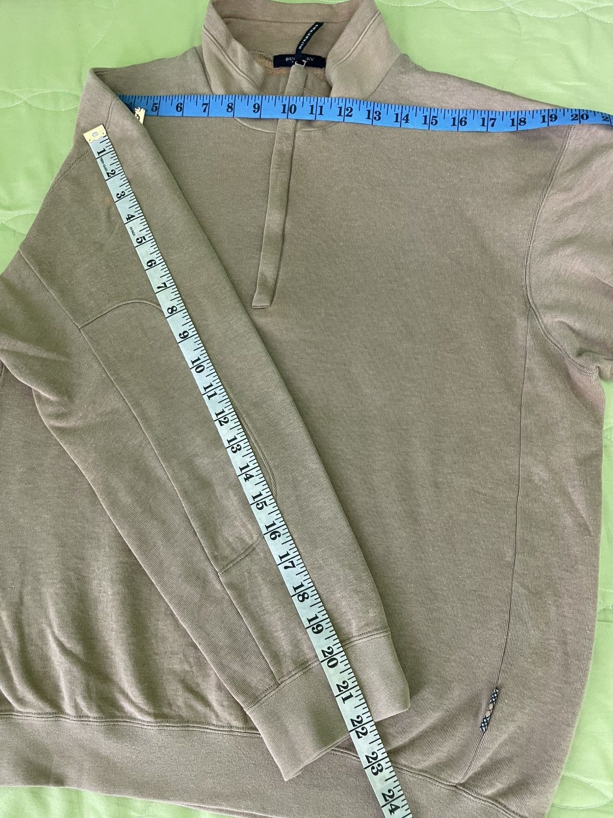 Burberry Burberry London Sweatshirt Half Zipper Size US L / EU 52-54 / 3 - 8 Thumbnail