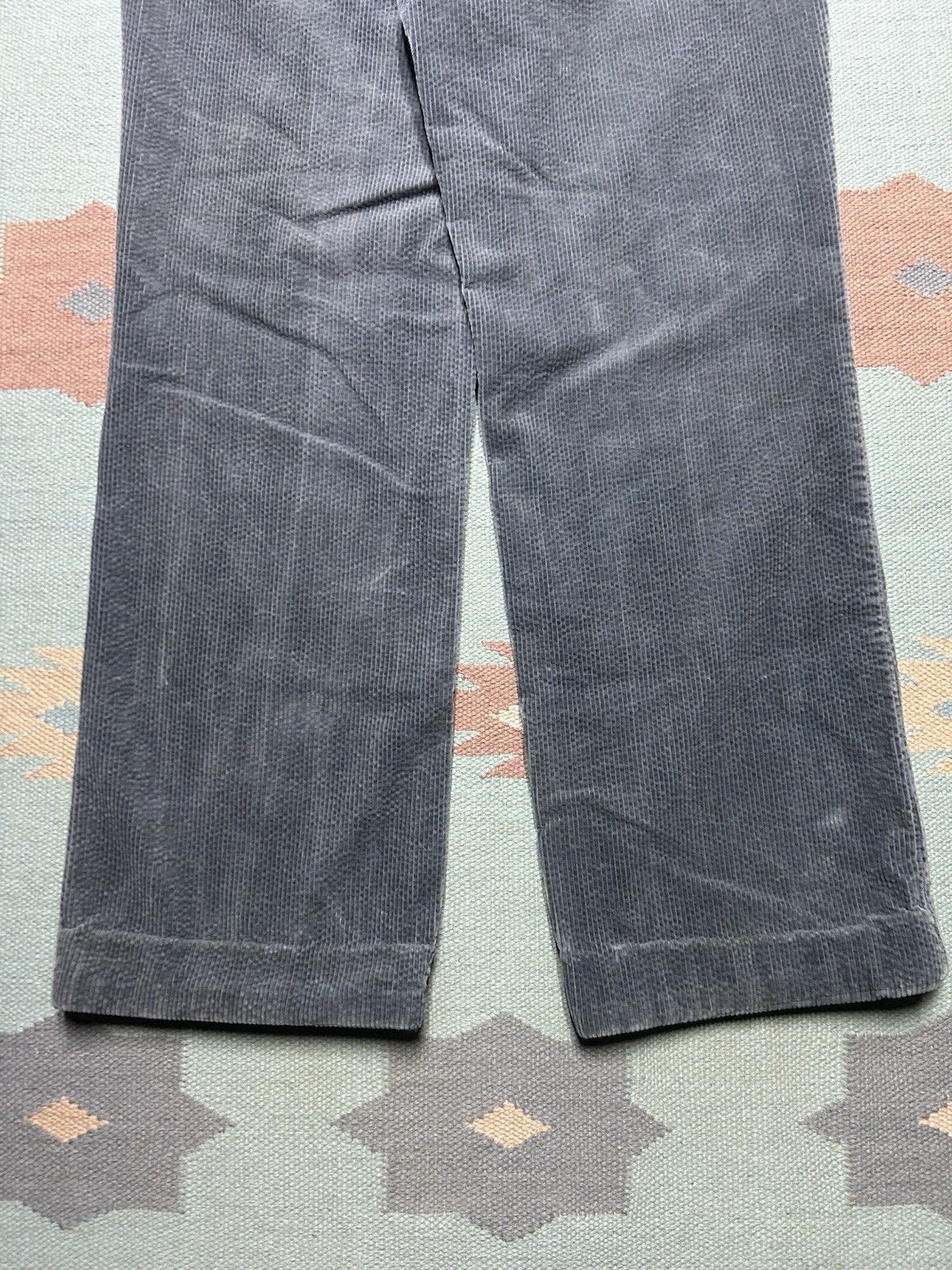 Vintage Vtg polo Ralph Lauren corduroy pants straight baggy 36x30 Size US 36 / EU 52 - 2 Thumbnail