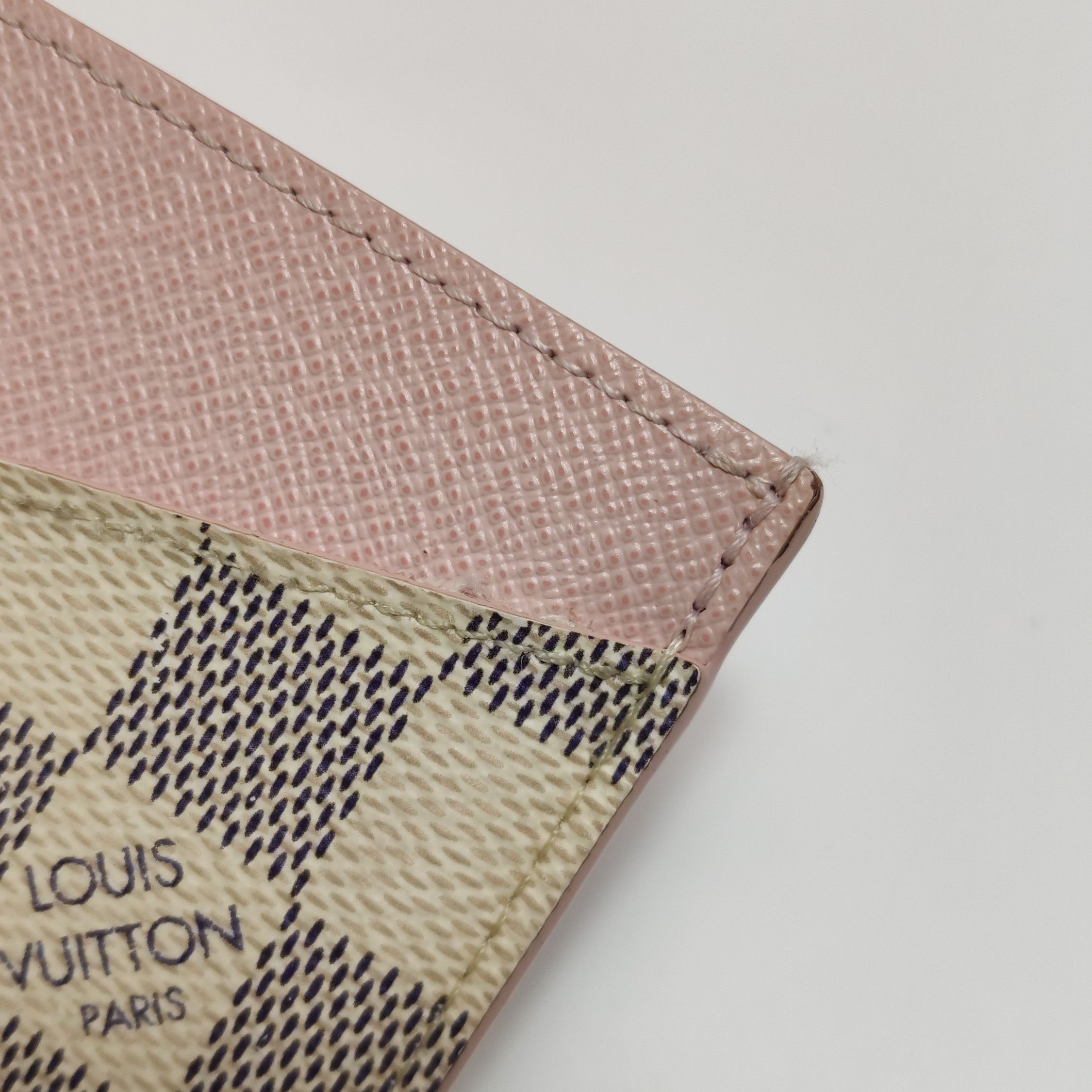 Louis Vuitton Louis Vuitton (LV) Daily leather checkerboard card holder c Size ONE SIZE - 6 Thumbnail
