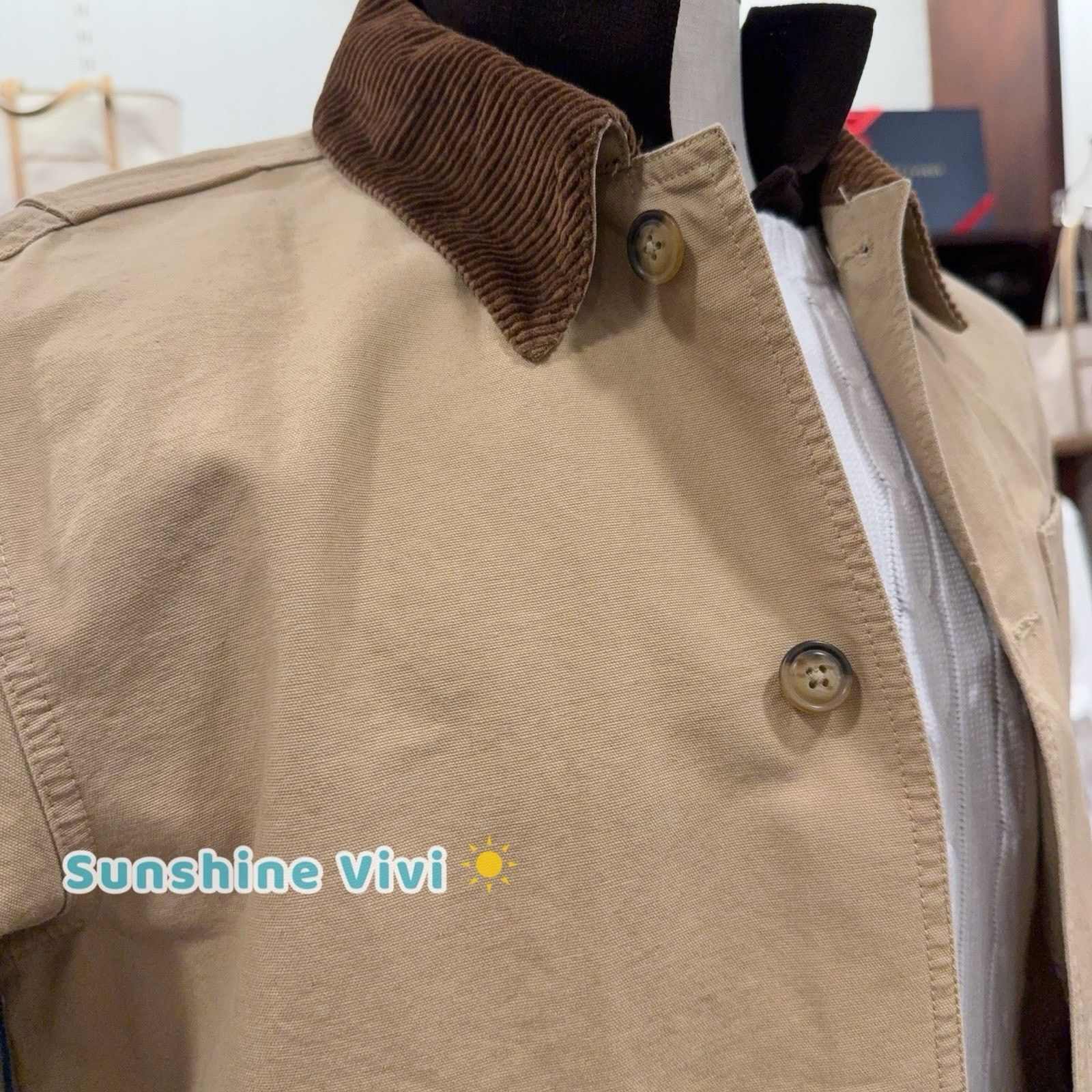 Ralph Lauren NWT Polo Ralph Lauren Women Utility Jacket Corduroy Collar Size US S / EU 44-46 / 1 - 3 Thumbnail