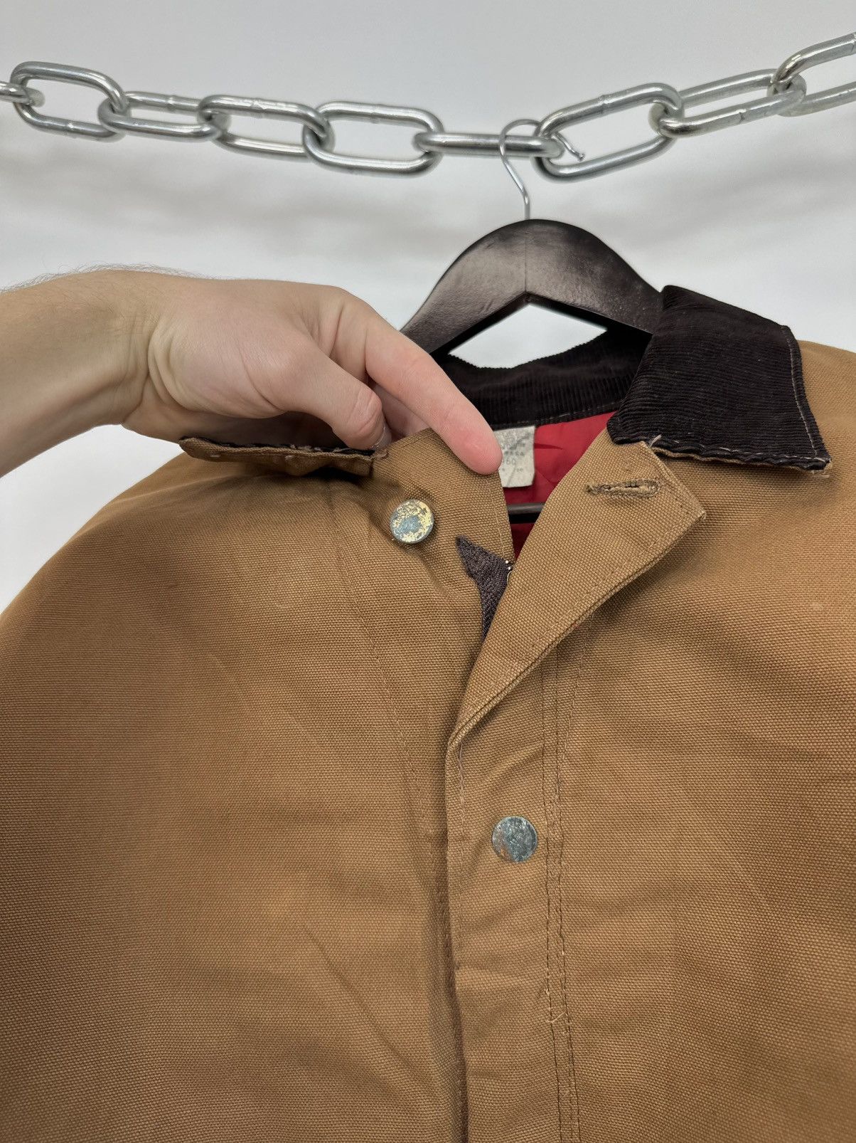 Carhartt Vintage 70s Carhartt USA Cropped Boxy Baggy Detroit Jacket Size US M / EU 48-50 / 2 - 11 Thumbnail
