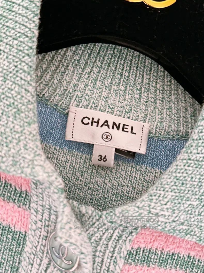 Chanel Chanel Macaron colour-blocked striped dress Size XS / US 0-2 / IT 36-38 - 7 Thumbnail