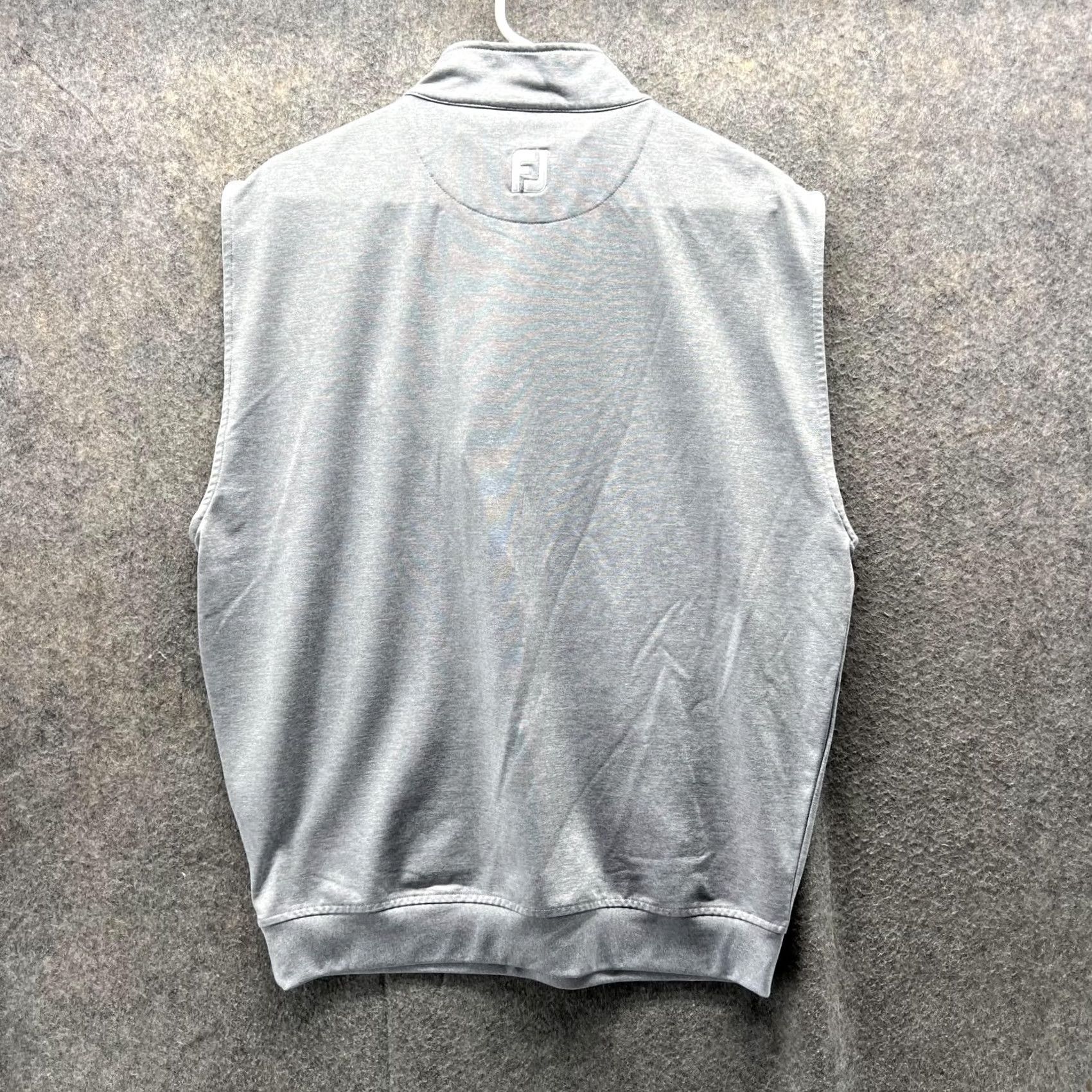 Footjoy VINTAGE FootJoy Sweater Men's Medium Gray Sleeveless 1/2 Zip Golf Vest Regular Accessories Logo style Size US M / EU 48-50 / 2 - 4 Thumbnail