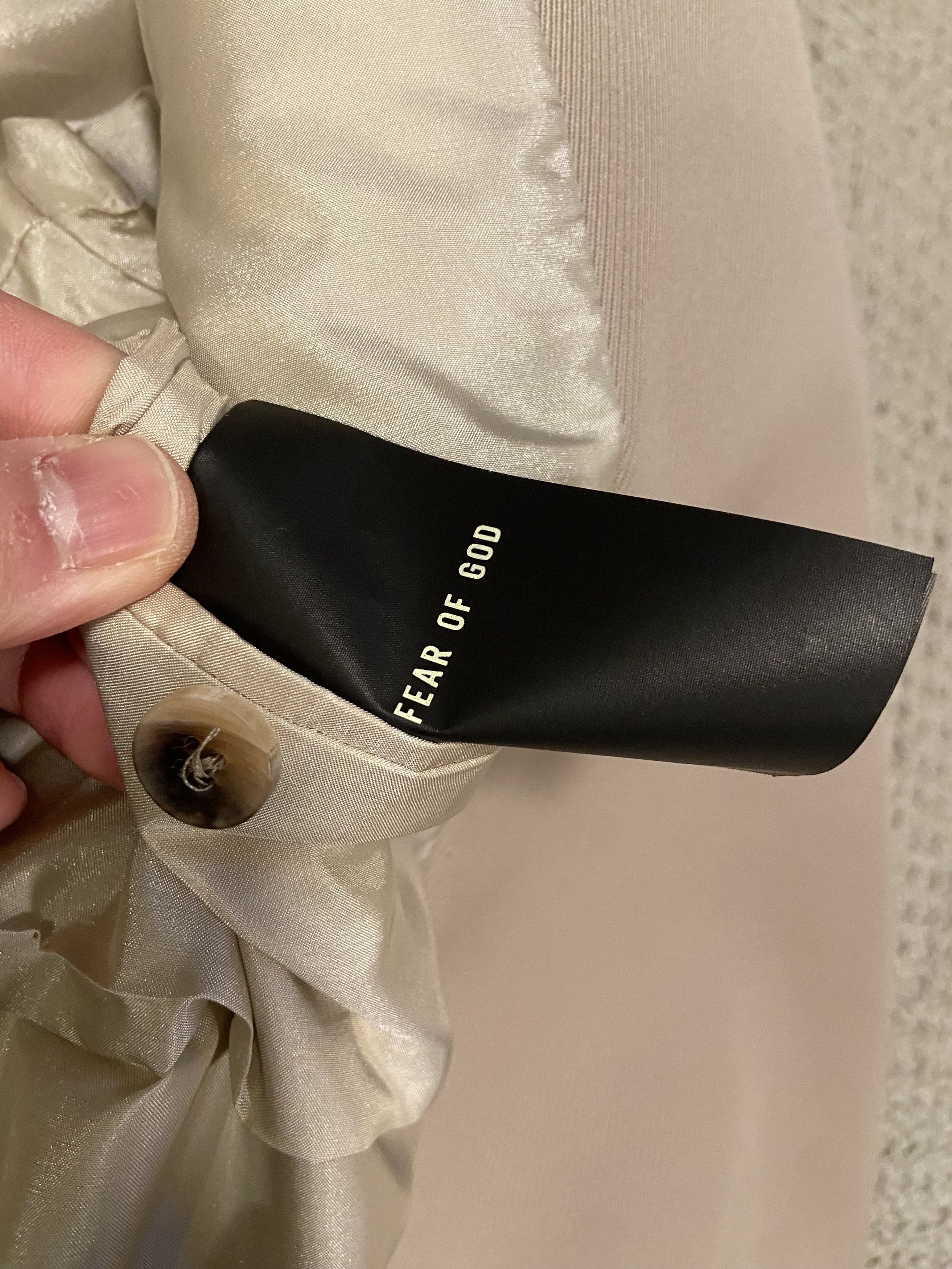 Fear of God NWT Fear Of God Eternal Double-breasted Twill Wool Blazer Size 46R - 10 Thumbnail