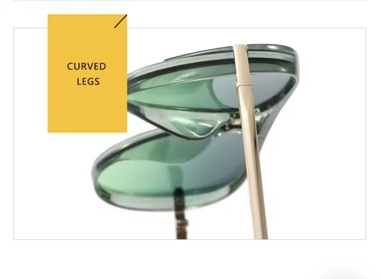 Other Luxury Green Aviator Sunglasses – Timeless Style Size ONE SIZE - 8 Thumbnail