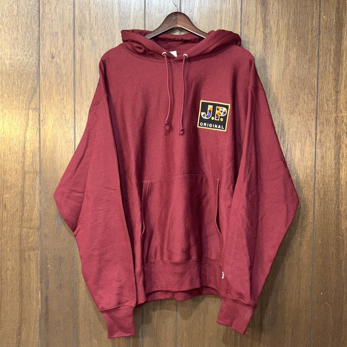 Champion Champion Reverse Weave Hoodie Mens XL Maroon Heavyweight Size US XL / EU 56 / 4 - 1 Thumbnail
