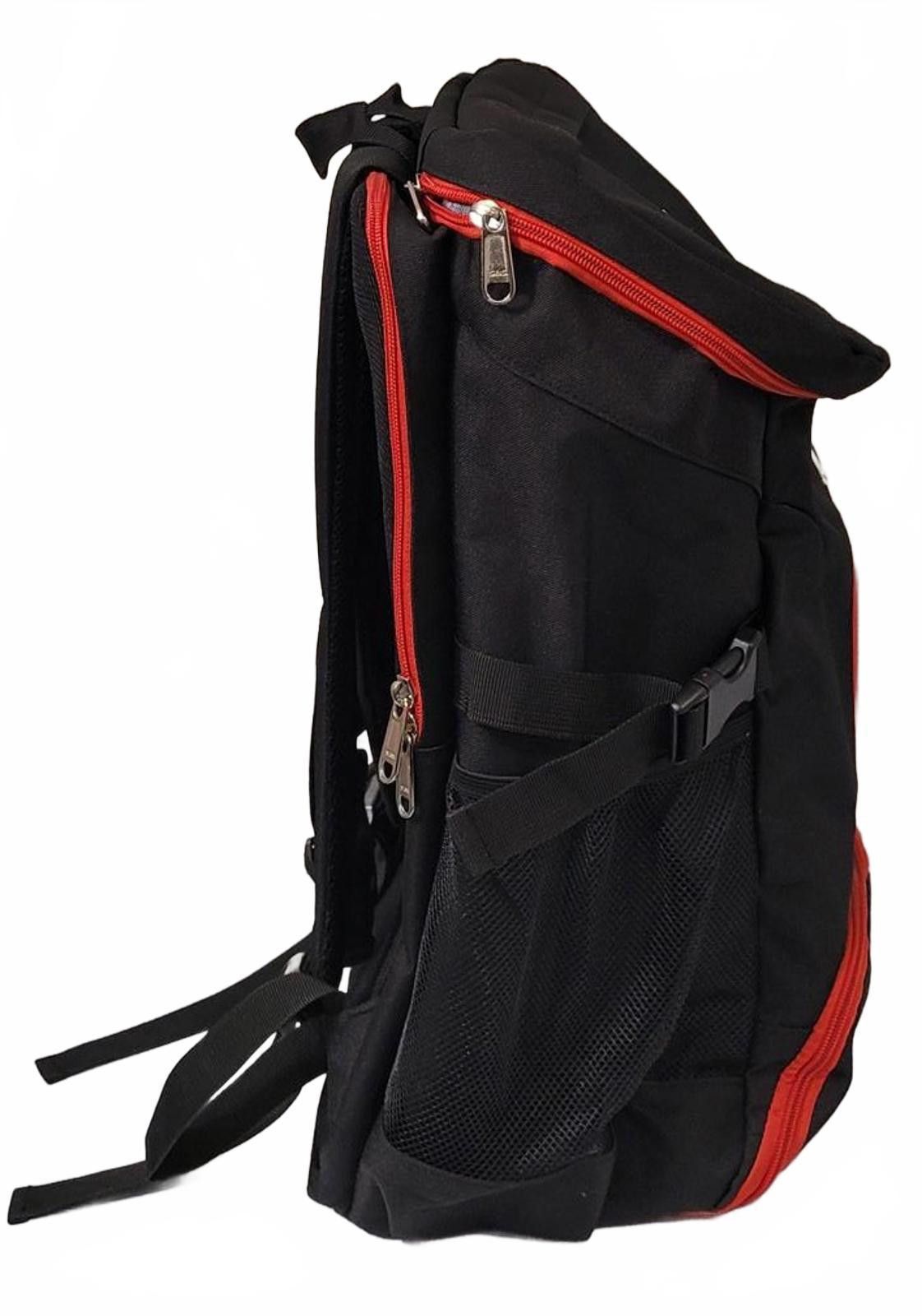 Other SWFTCRUZ Tennis Bag Black Red Zippers Unisex Sports Backpack Size ONE SIZE - 4 Thumbnail