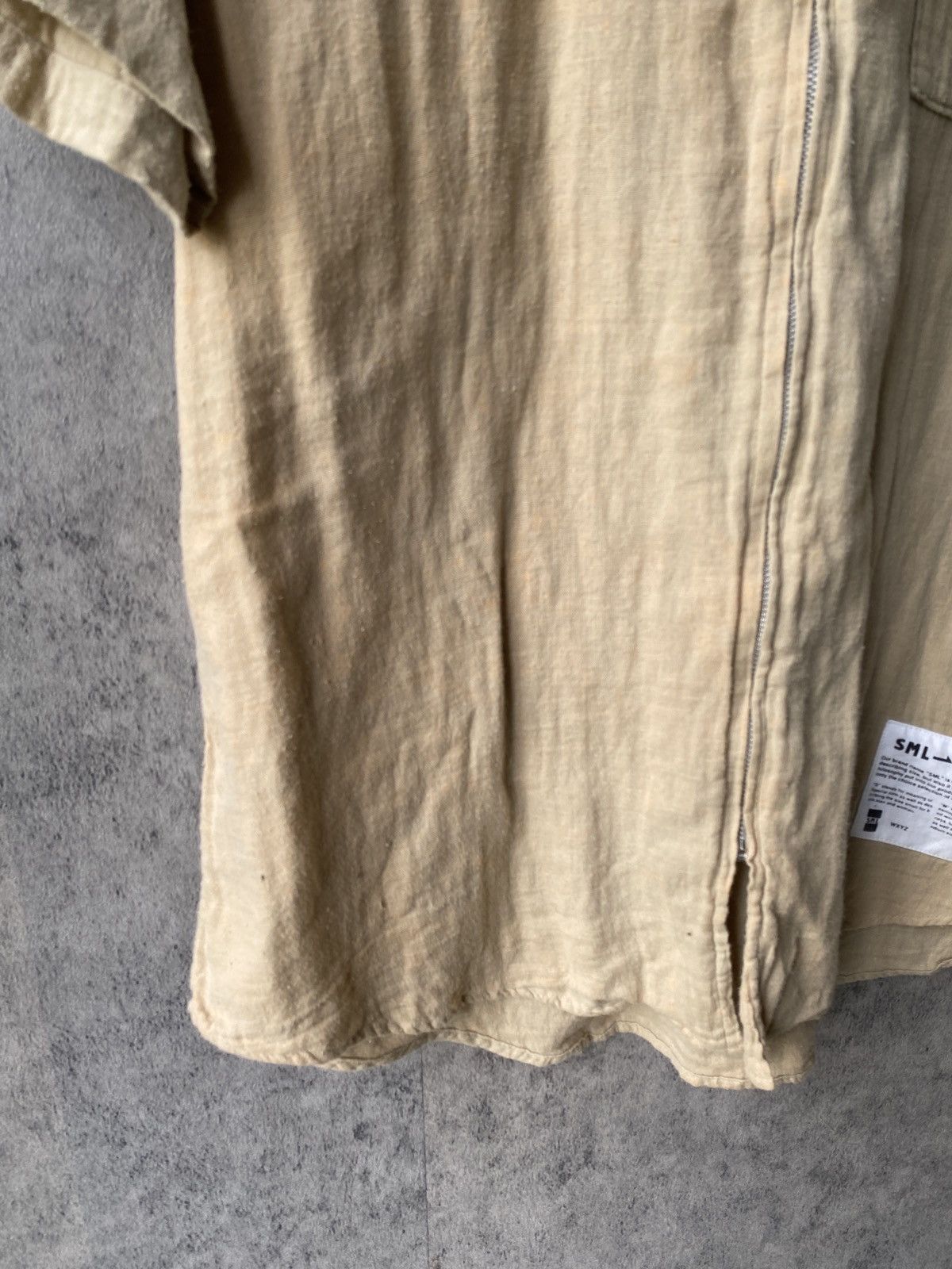 Yohji Yamamoto WXYZ By Yohji Yamamoto Zipper Shirt Size US L / EU 52-54 / 3 - 6 Thumbnail