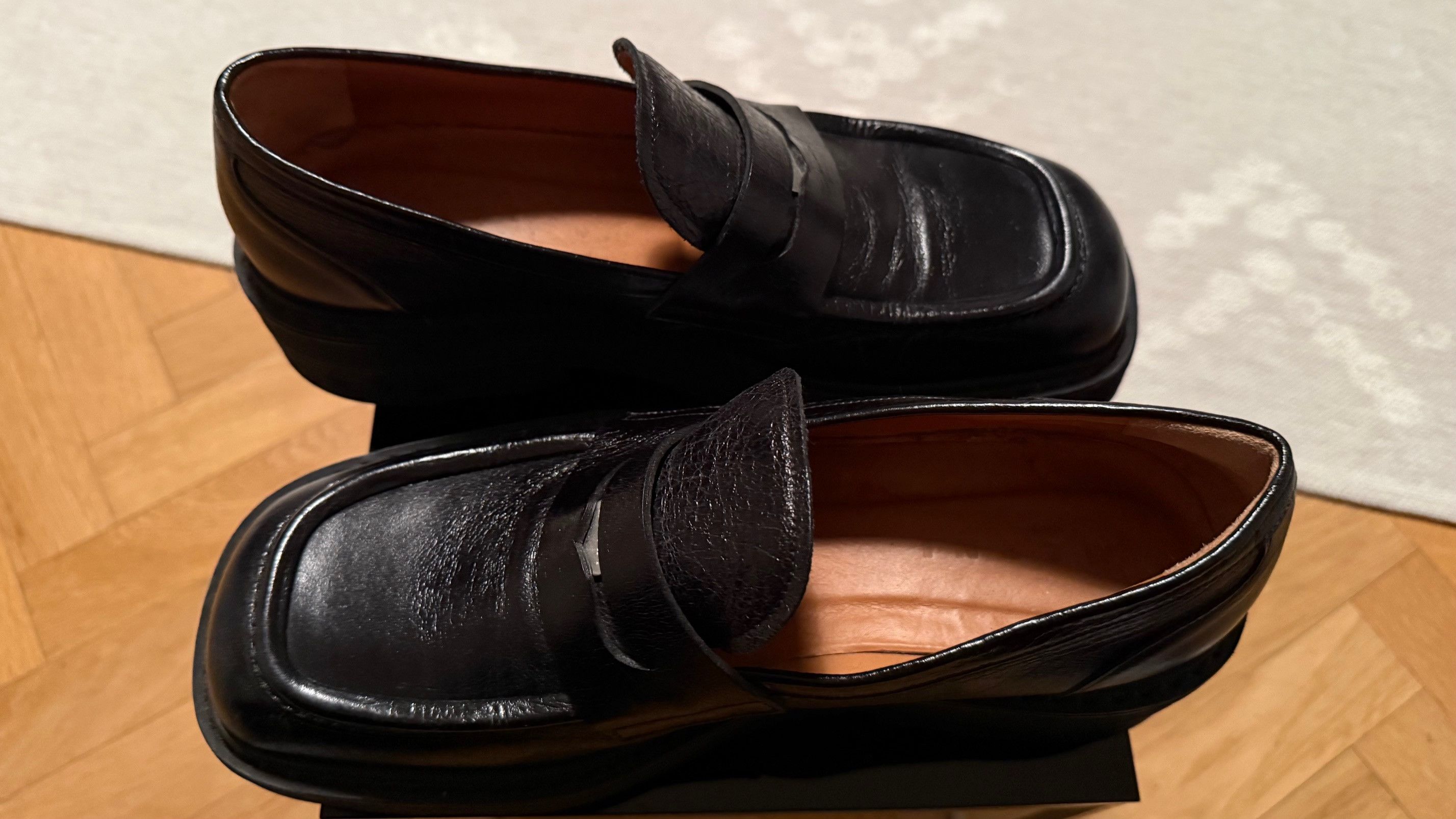 Marni Marni black leather loafers platform sole 10 43 Size US 10 / EU 43 - 5 Thumbnail