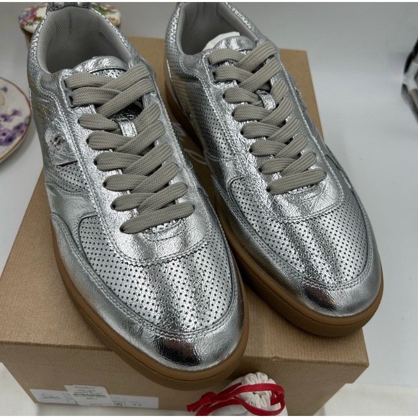 Christian Louboutin Mens Christian Louboutin TUTTI RUI leather sneakers size 44 Size US 11 / EU 44 - 1 Thumbnail