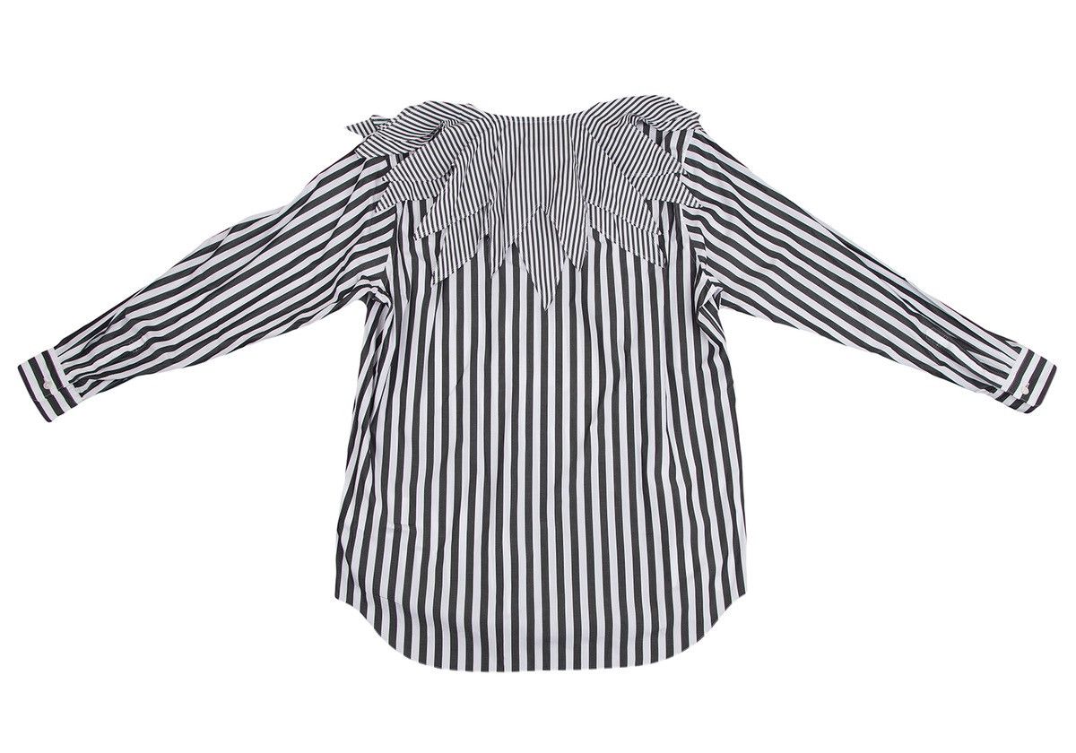 Comme des Garcons × Comme des Garcons Homme Plus Comme des Garcons Homme Plus Zig Zag Collar Stripe Shirt M Size US M / EU 48-50 / 2 - 16 Thumbnail