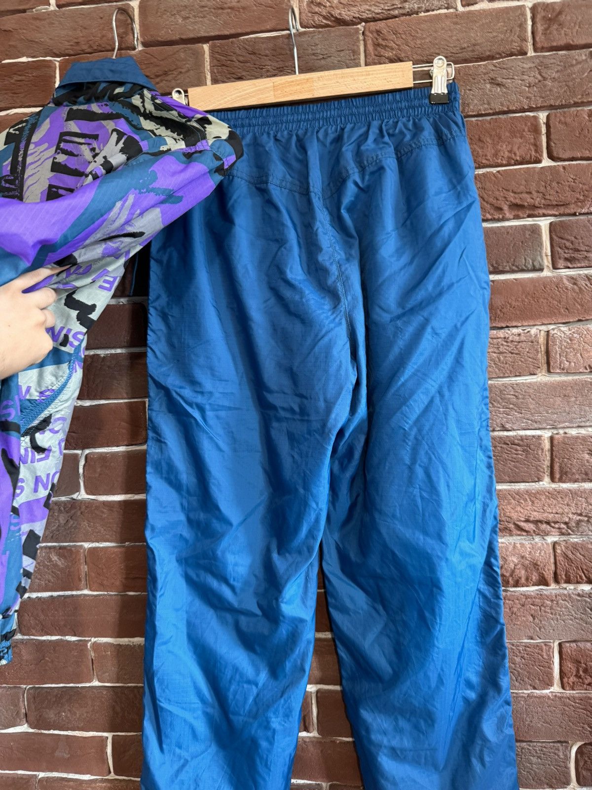 Nike Rare 90s Vintage Nike Swoosh Logo Tracksuit Set Jacket Size US S / EU 44-46 / 1 - 9 Thumbnail
