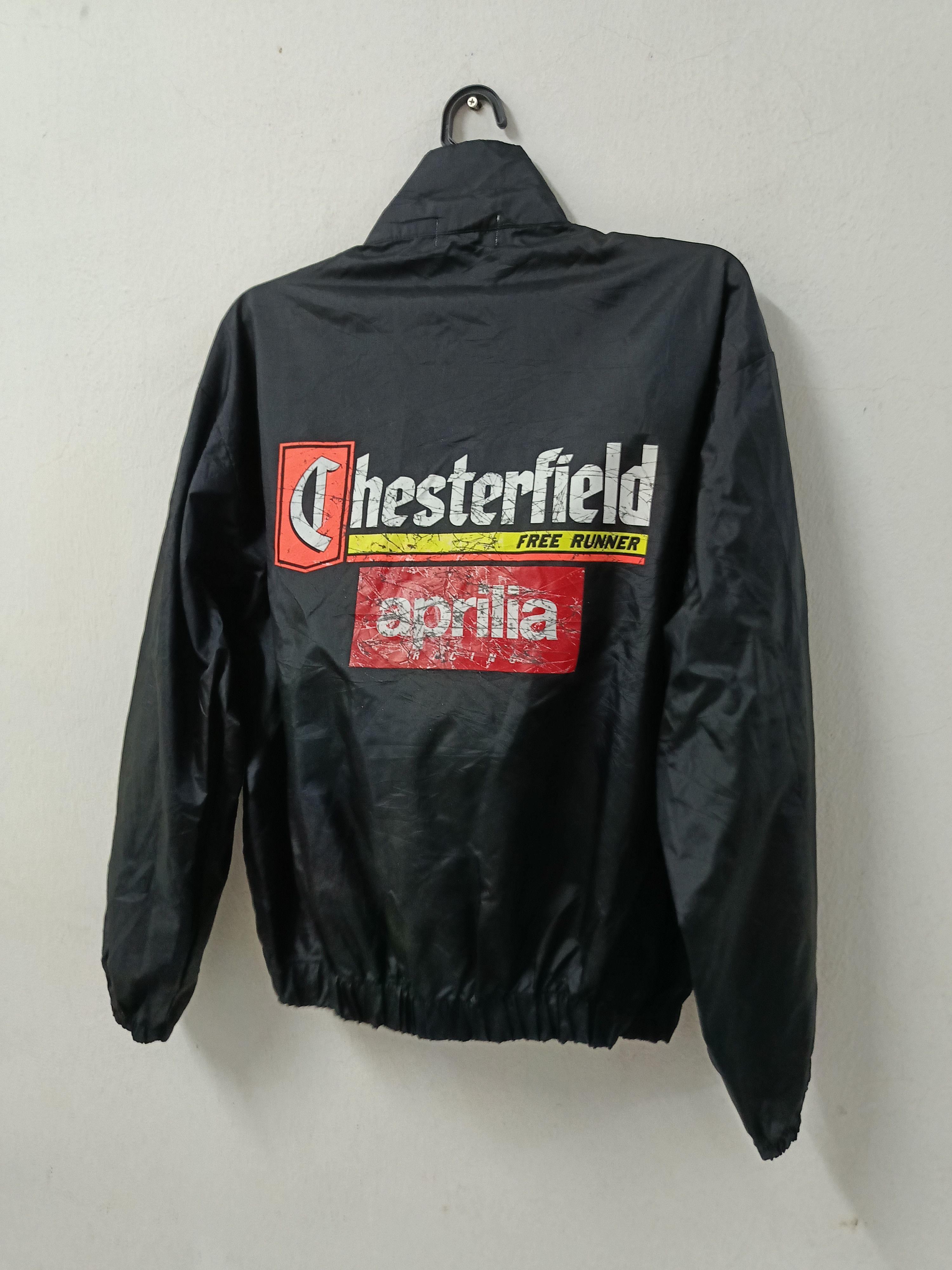 Vintage Vintage 90s Chesterfield Racing Aprilia Light Jacket Size US L / EU 52-54 / 3 - 1 Thumbnail