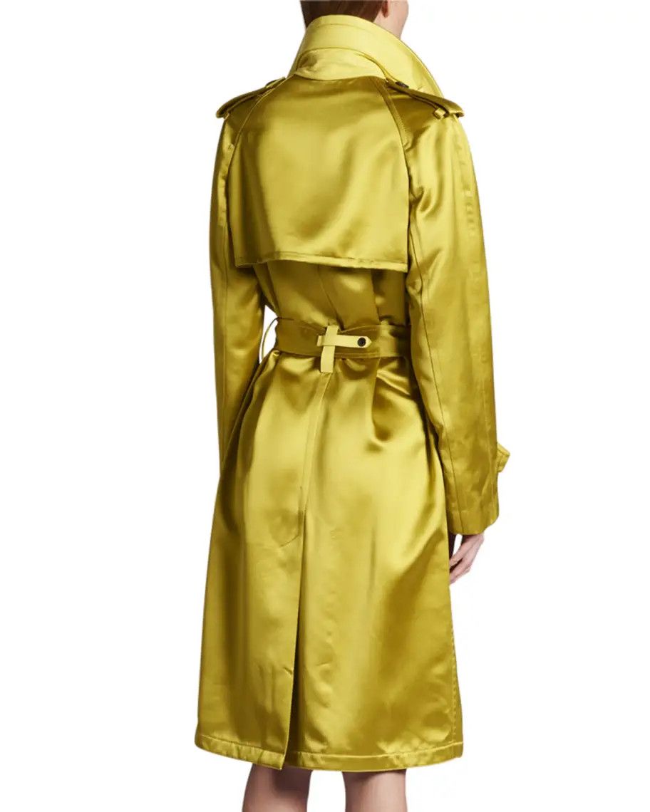 o1loc1c0724 CP1516 Trench Coat in Yellow