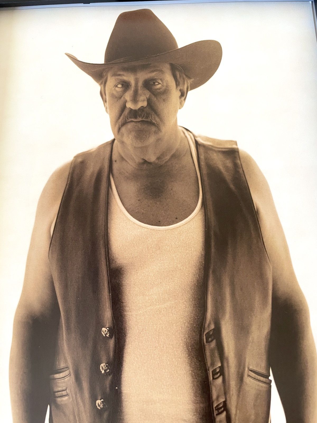 Chrome Hearts × Vintage Chrome Hearts cowboy Framed poster 9x11 magazine cutout Size ONE SIZE - 2 Thumbnail