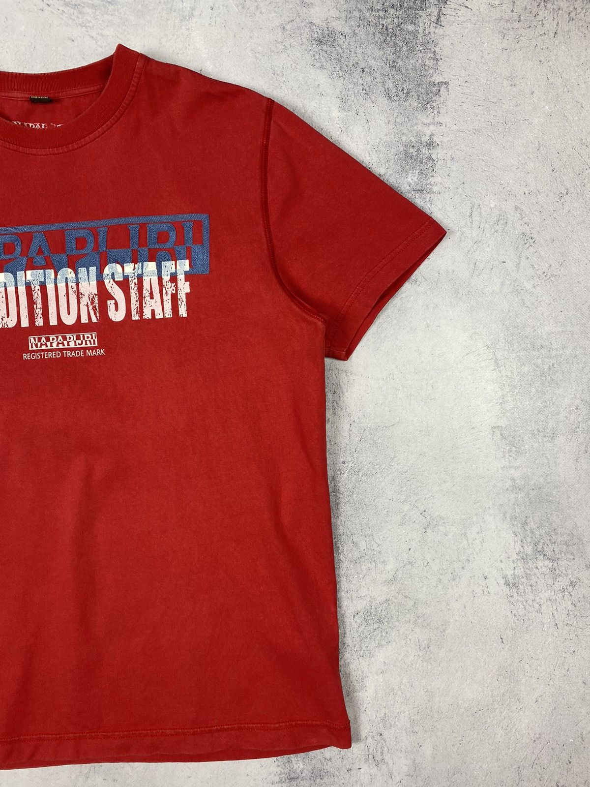 Napapijri Napapijri Expedition Outdoor Gorpcore Doable Logo T Shirt Size US XL / EU 56 / 4 - 4 Thumbnail