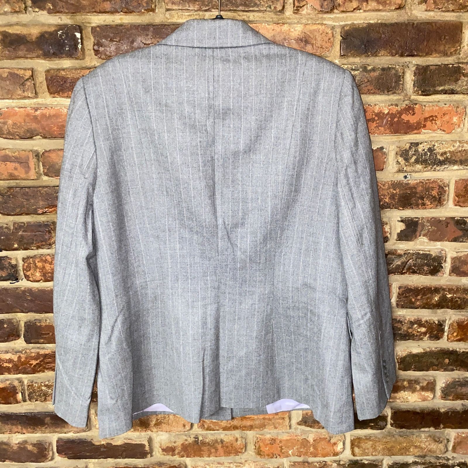 Other Tahari Arthur S Levine Gray Wool 2-Button Blazer Jacket 18 Size XXL / US 16-18 / IT 52-54 - 7 Thumbnail