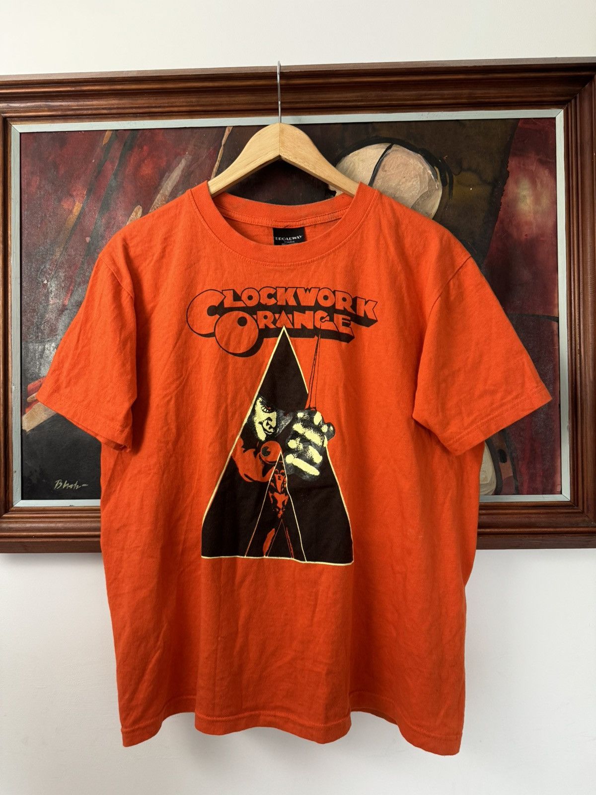Vintage Clockwork Orange Stanley Kubrick Movie Vintage Tee Rare Hype Size US M / EU 48-50 / 2 - 1 Thumbnail