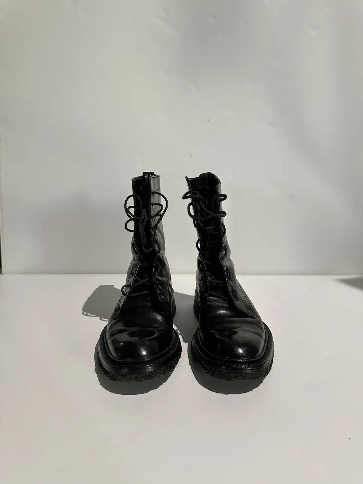 Dior Hedi Slimane Leather Boots Size US 8 / EU 41 - 1 Thumbnail