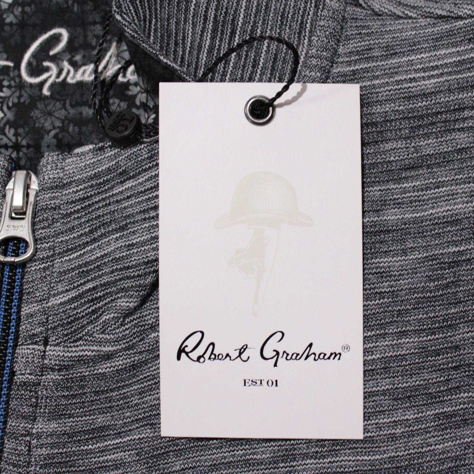 Robert Graham Robert Graham Sweater Size US XL in Gray Size US XL / EU 56 / 4 - 2 Thumbnail