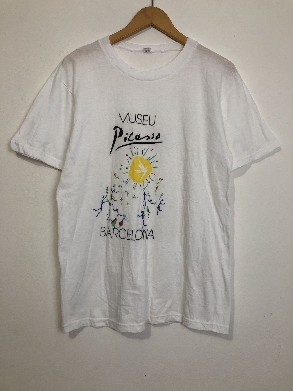 Vintage Vintage Picasso T-Shirt Size US M / EU 48-50 / 2 - 1 Thumbnail