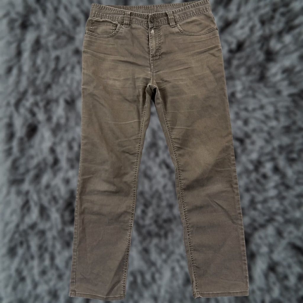 Prana prAna Jeans Mens 32x30 Brown Bridger Slim Fit Straight Stretch Hiking Outdoor Size US 32 / EU 48 - 1 Thumbnail