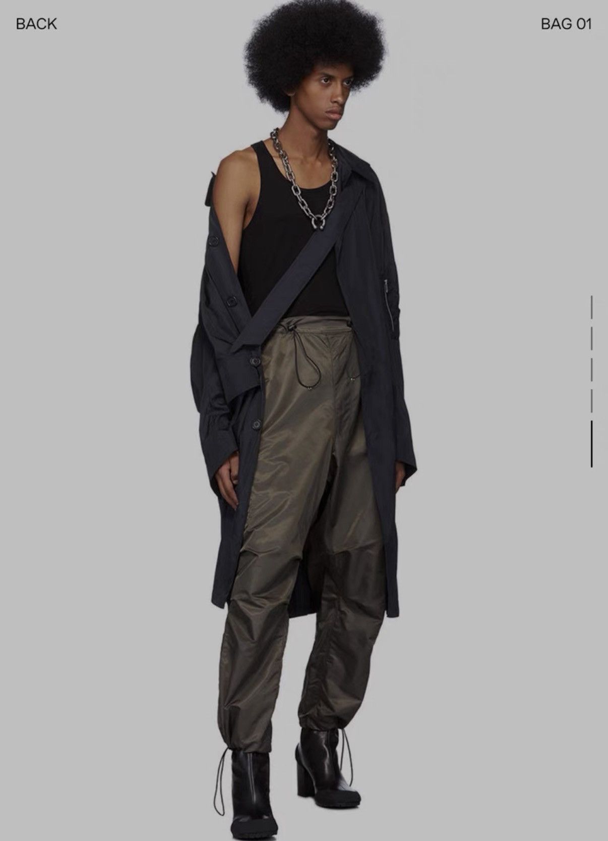 Random Identities Random Identities Military Green Cargo Pants Size US 36 / EU 52 - 6 Thumbnail