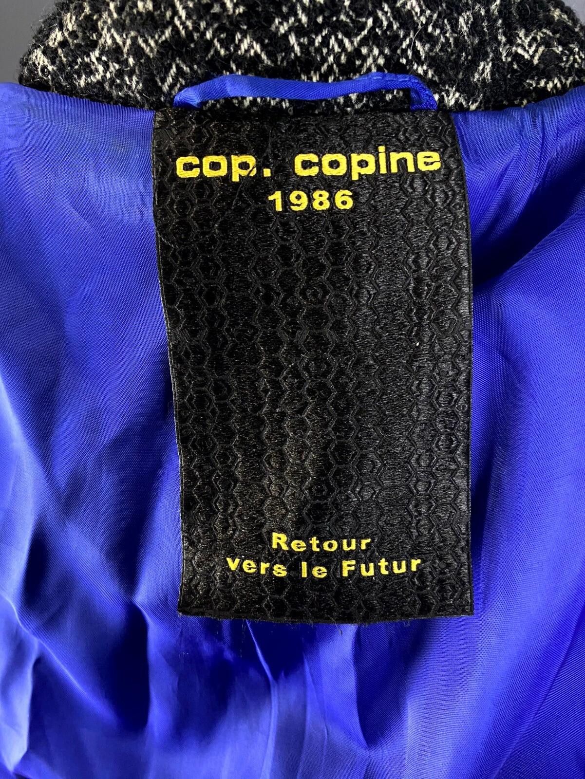 Designer Cop Copine Tandem Manteau Desiner Wool Coat Jacket Size L Size L / US 10 / IT 46 - 10 Thumbnail