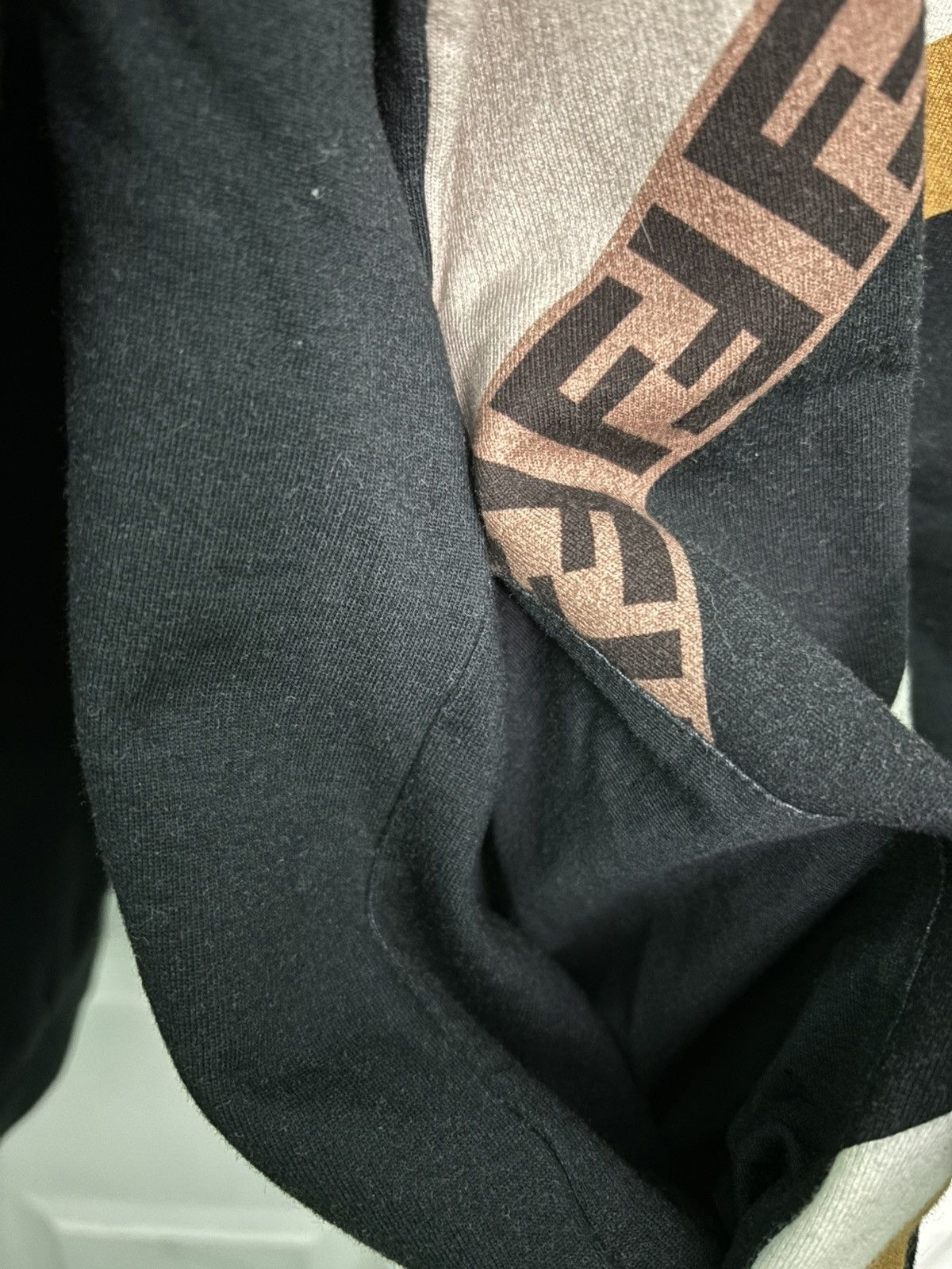 Fendi Fendi x Fila Monogram Hidden Pocket Hoodie Size US L / EU 52-54 / 3 - 5 Thumbnail